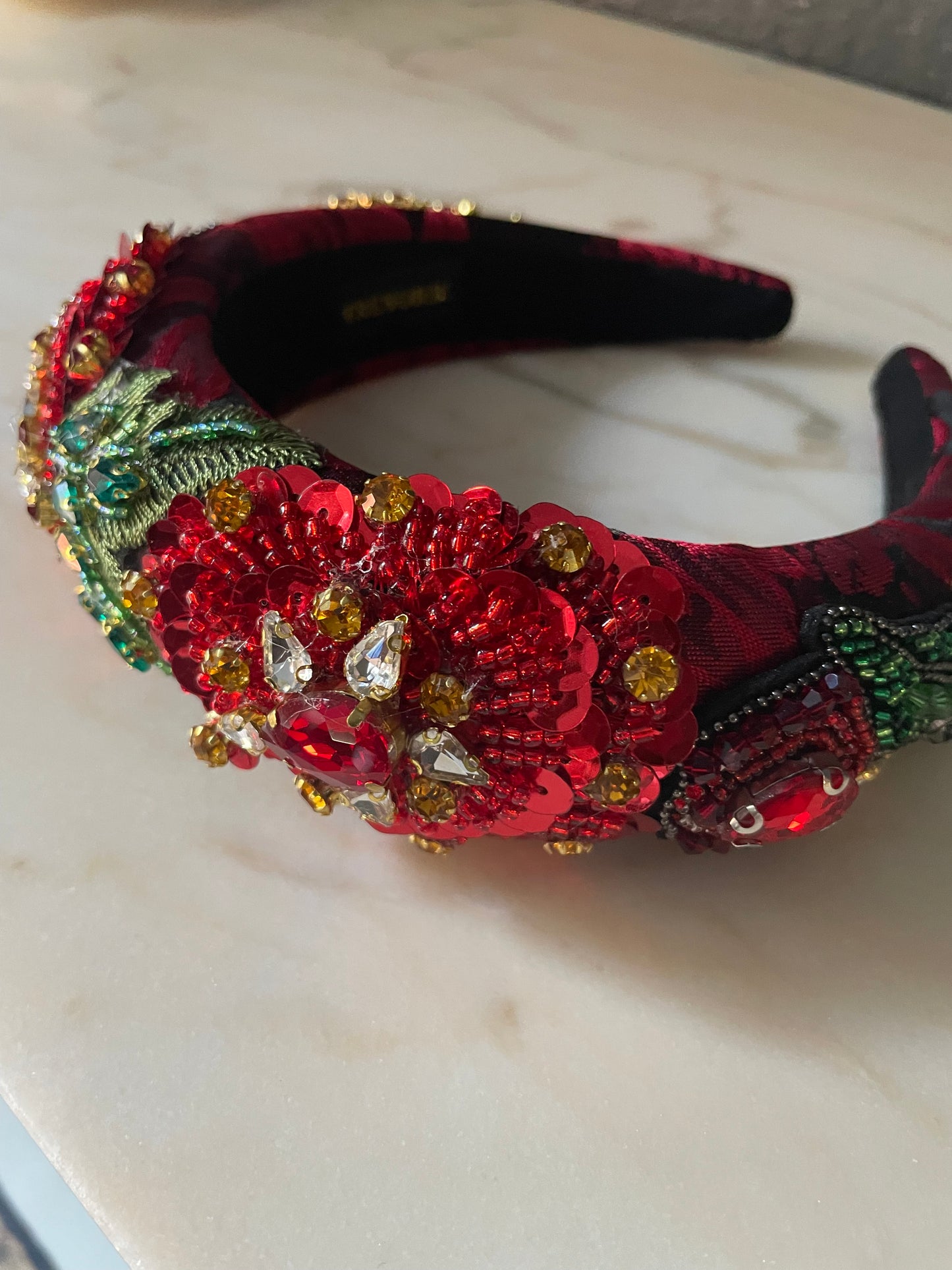 Frida headband red