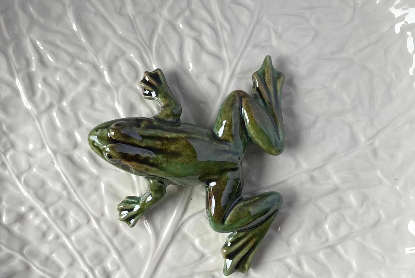 Ceramic frog
