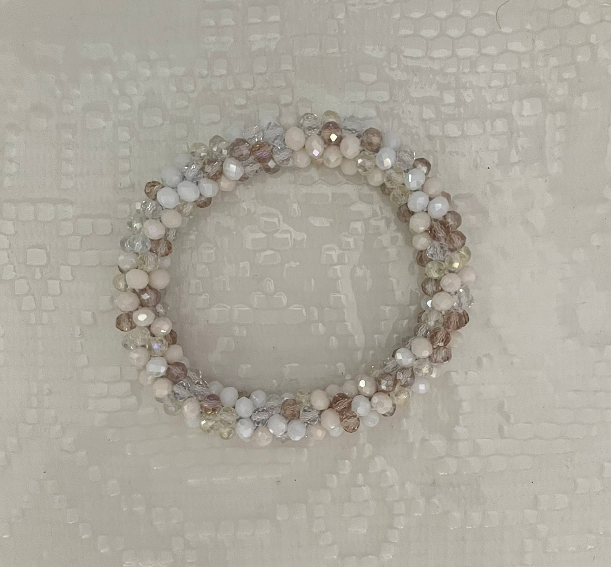 Daria hair & wrist band White