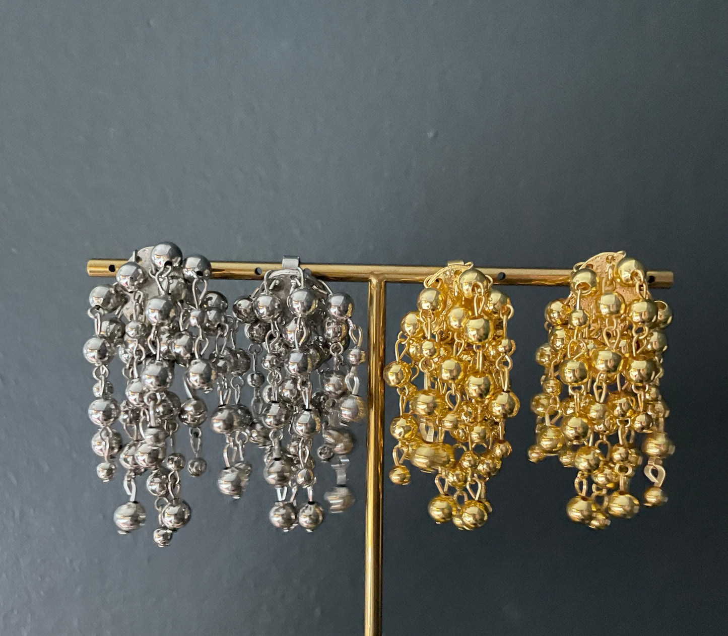 Fizzy Earring Clip Gold
