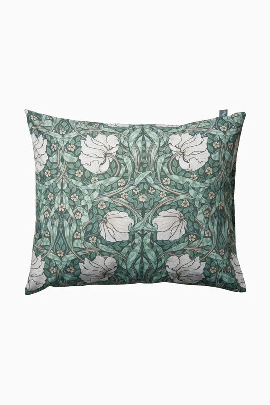 William Morris X Havi pillow case Pimpernel green