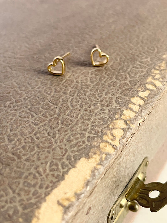 Hollow Heart earring