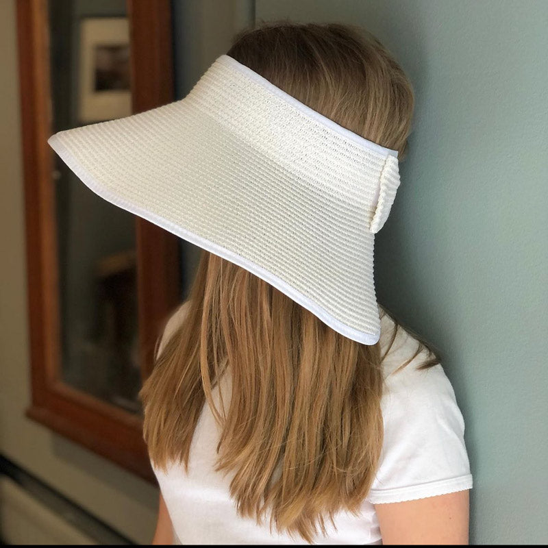 Audrey sun visor cream