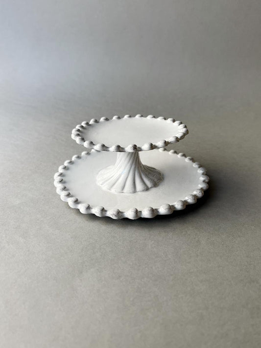 Adélaïde two level cake stand