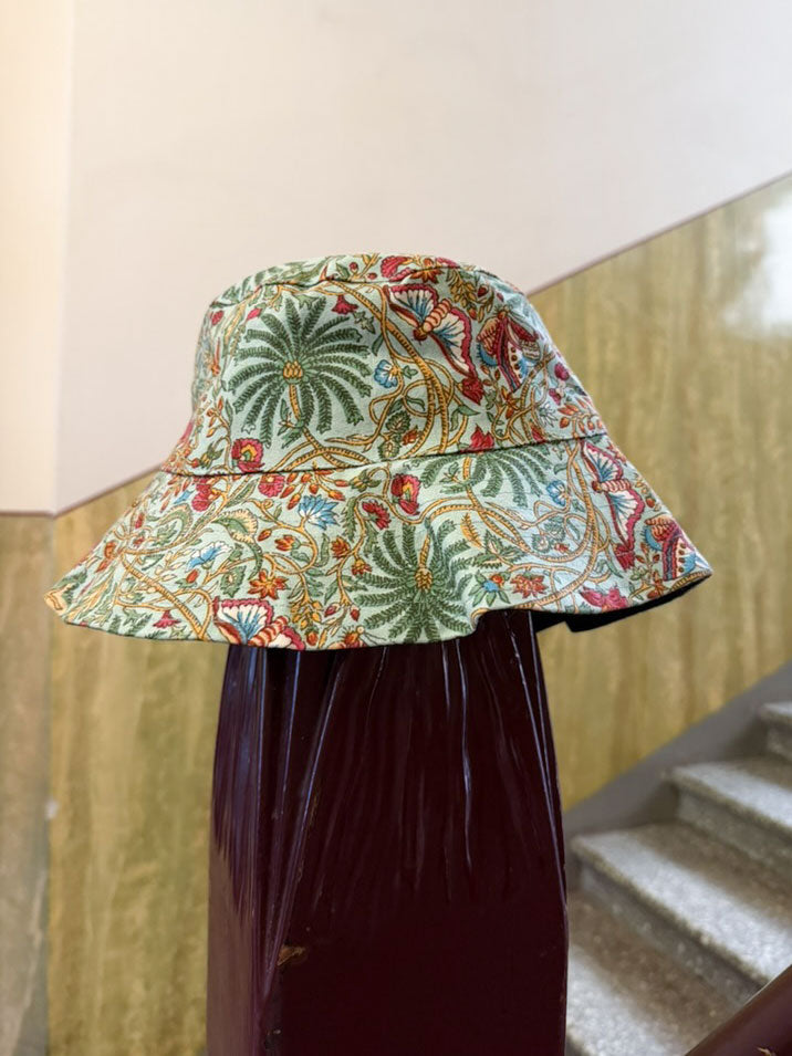 Agnes Bucket Hat Cotton turqoise