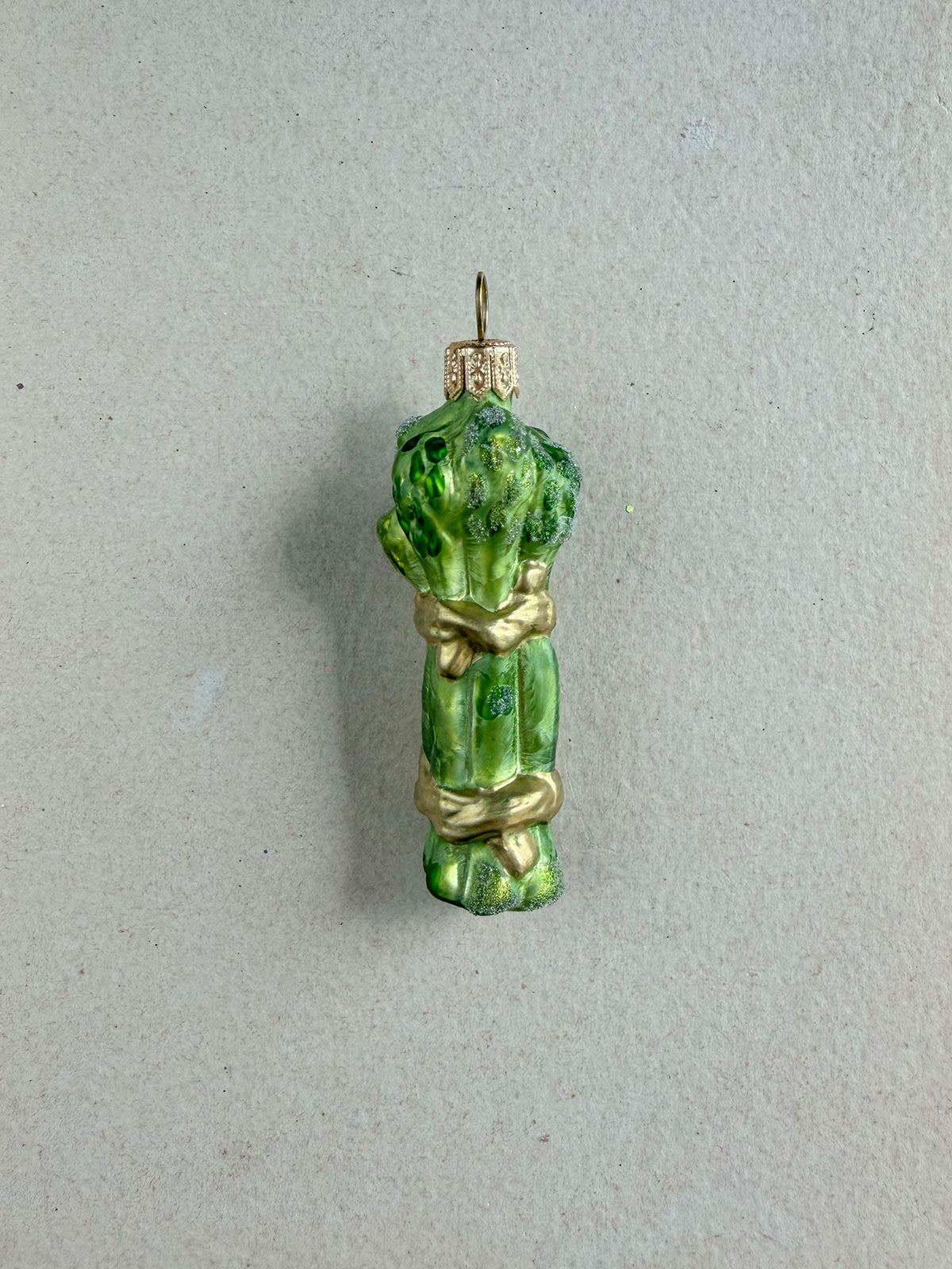 Asparagus Glass Ornament