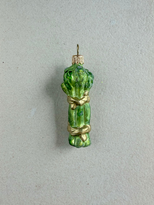 Asparagus Glass Ornament