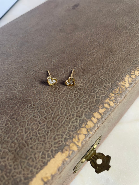 Sparkling Heart earring