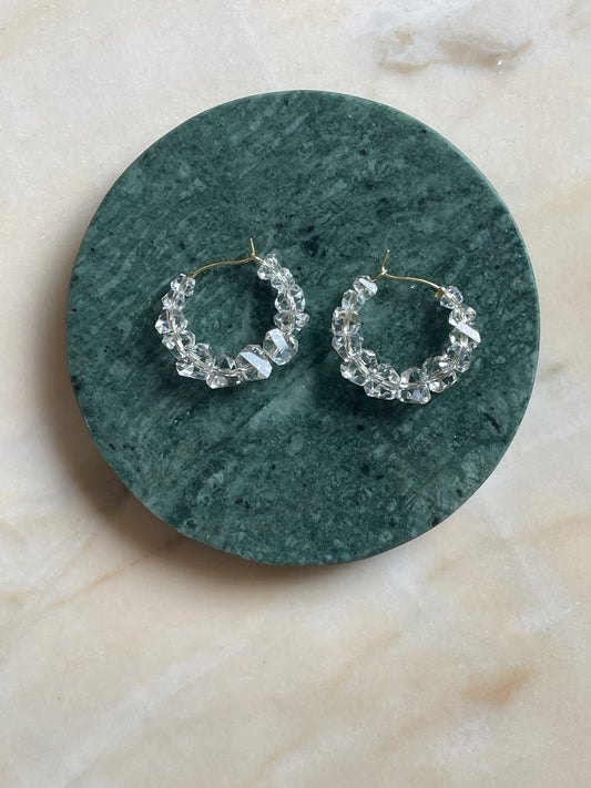 Diamond hoop
