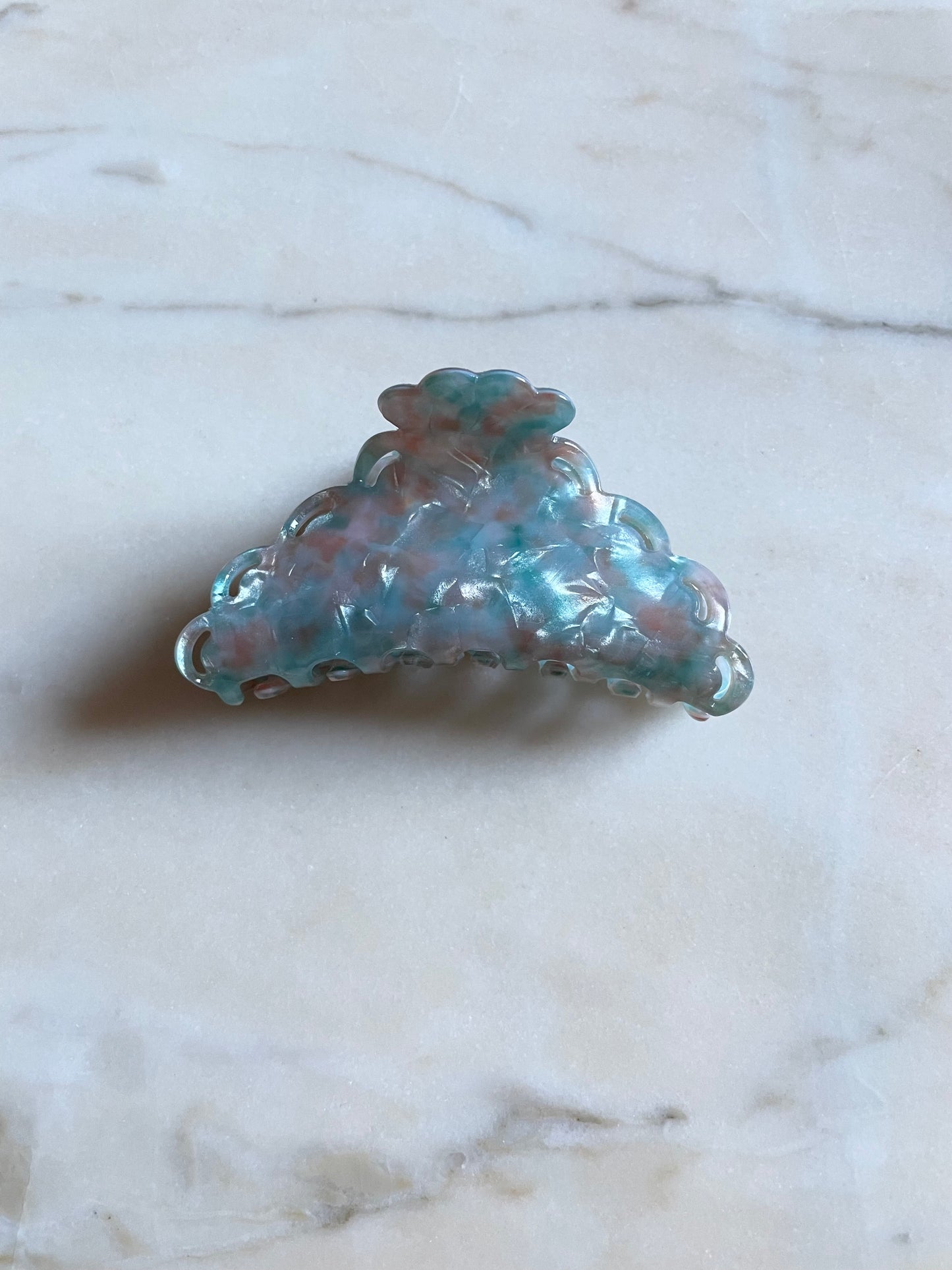Coco hair claw multipastel