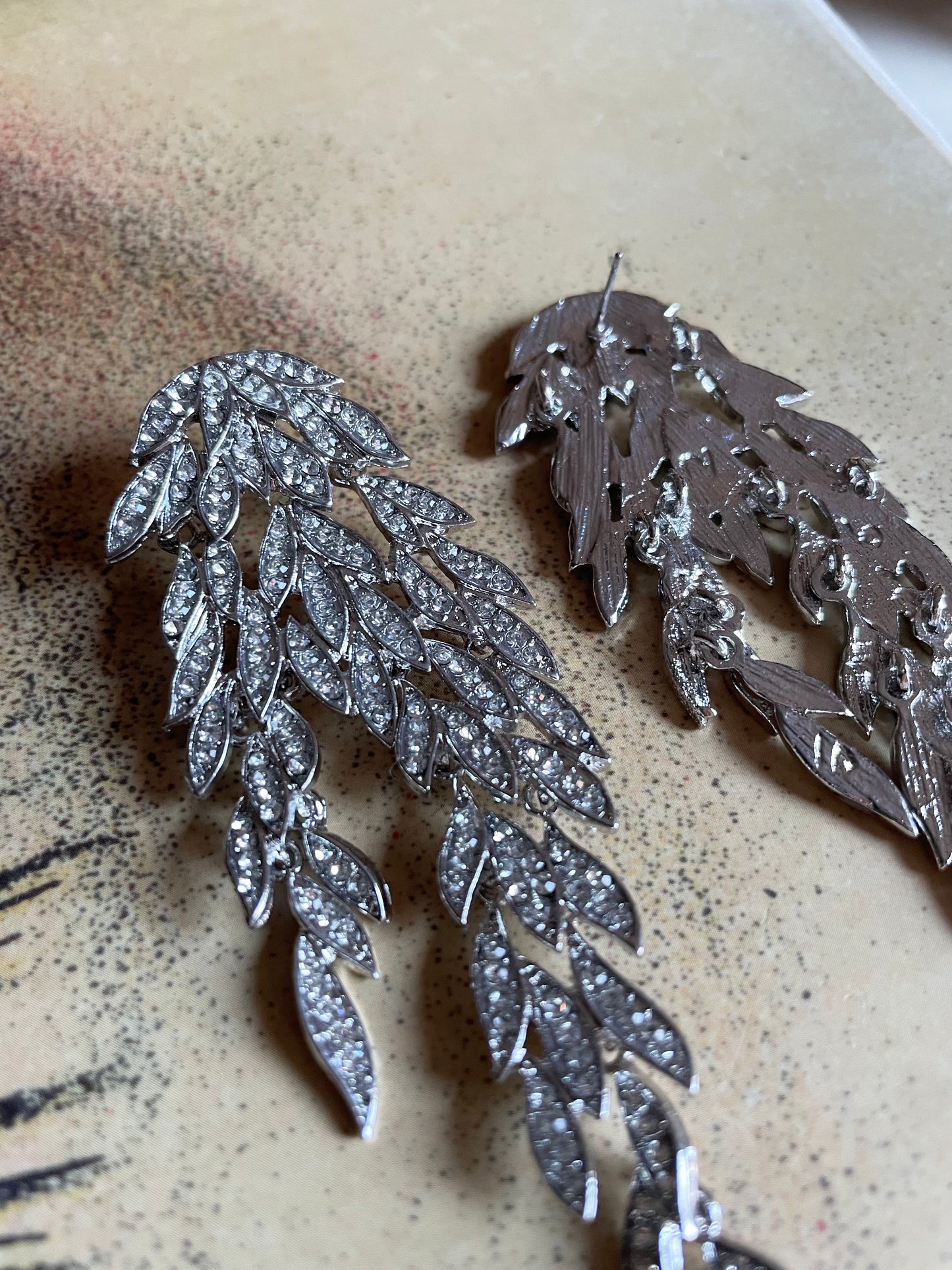 Wisteria earring silver