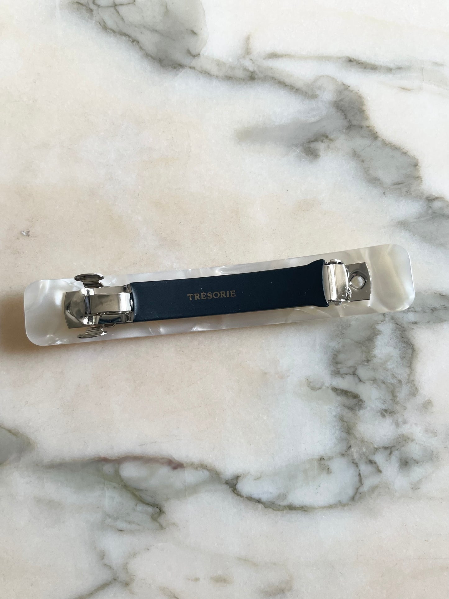 Lulu hair barrette Cream