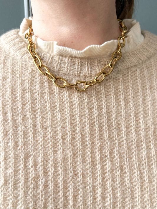 Bold Chain Link Necklace
