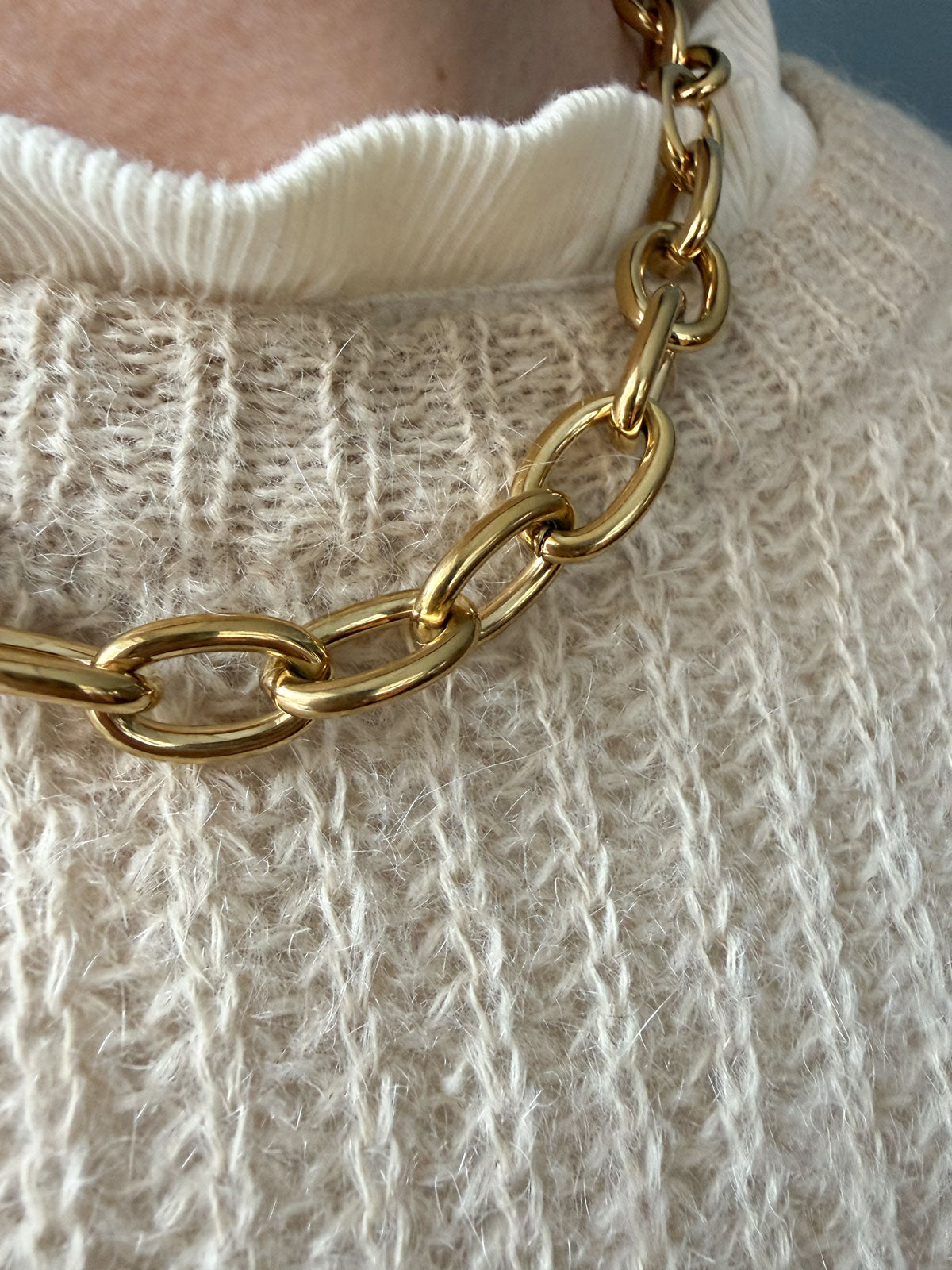 Bold Chain Link Necklace