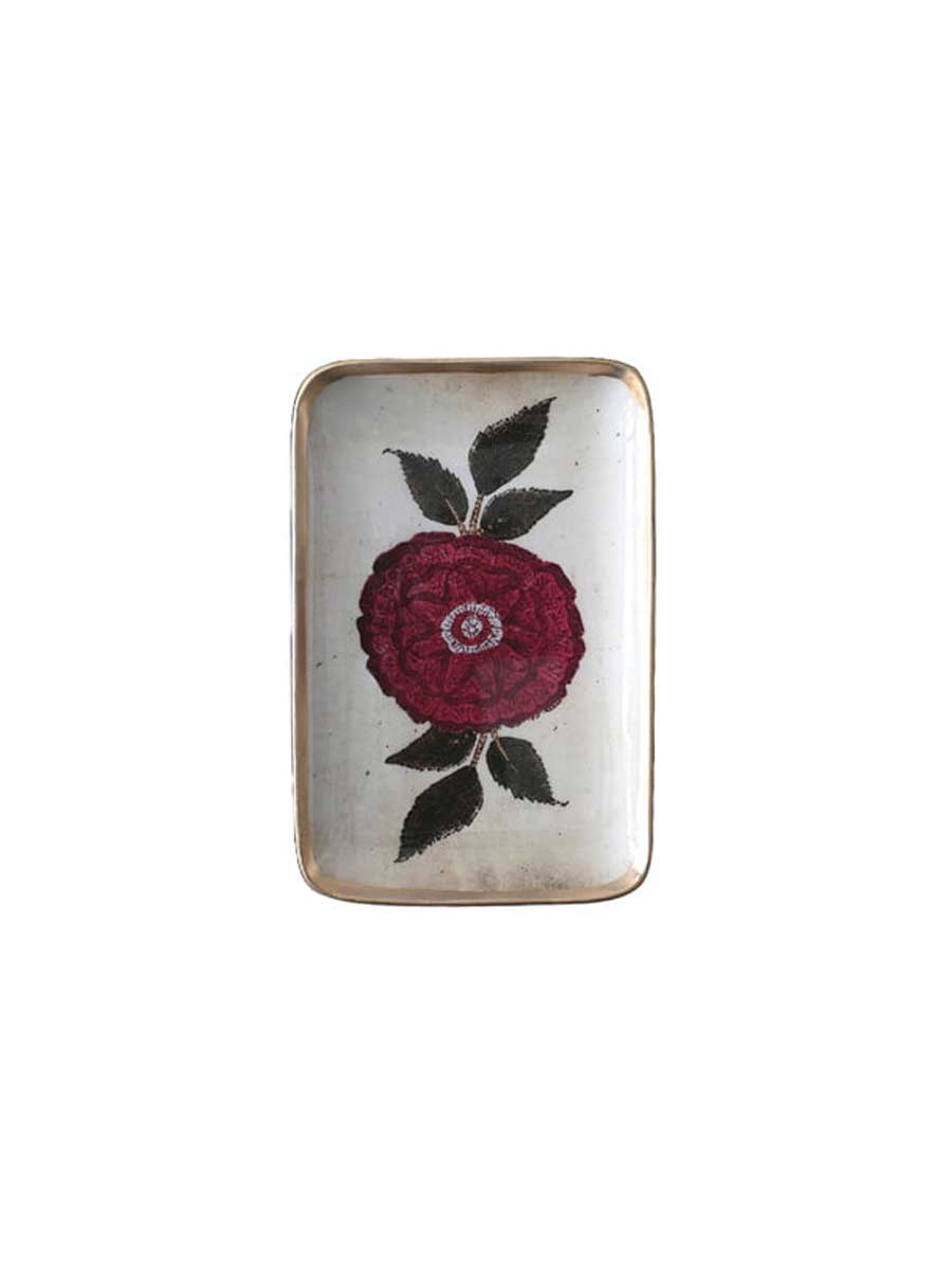 Indian flower mini tray