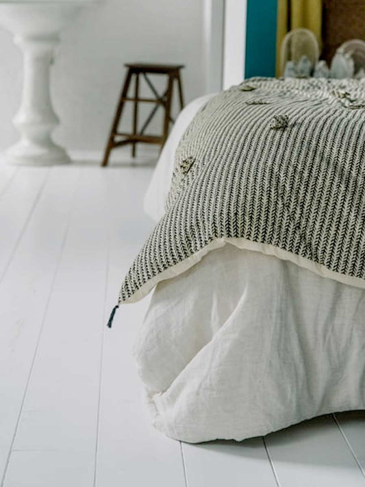 Cotton Quilt, black & white