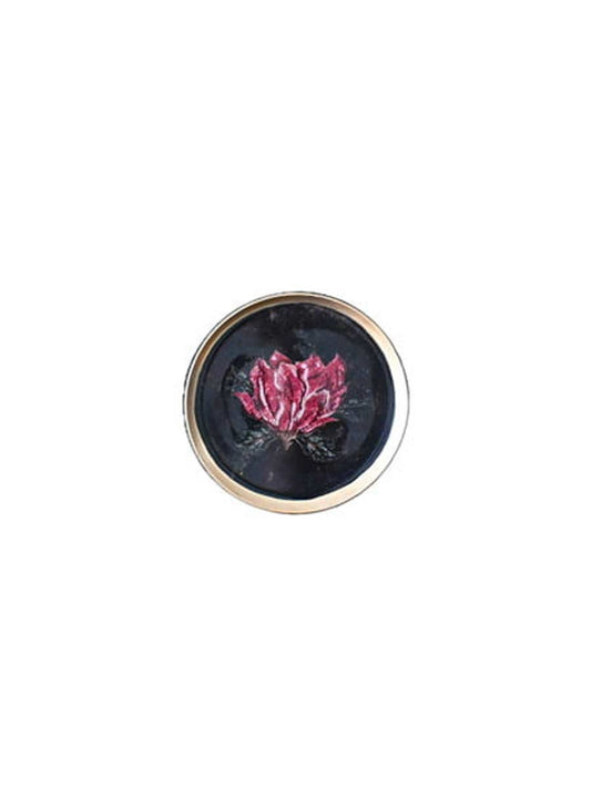 Rose bud mini plate