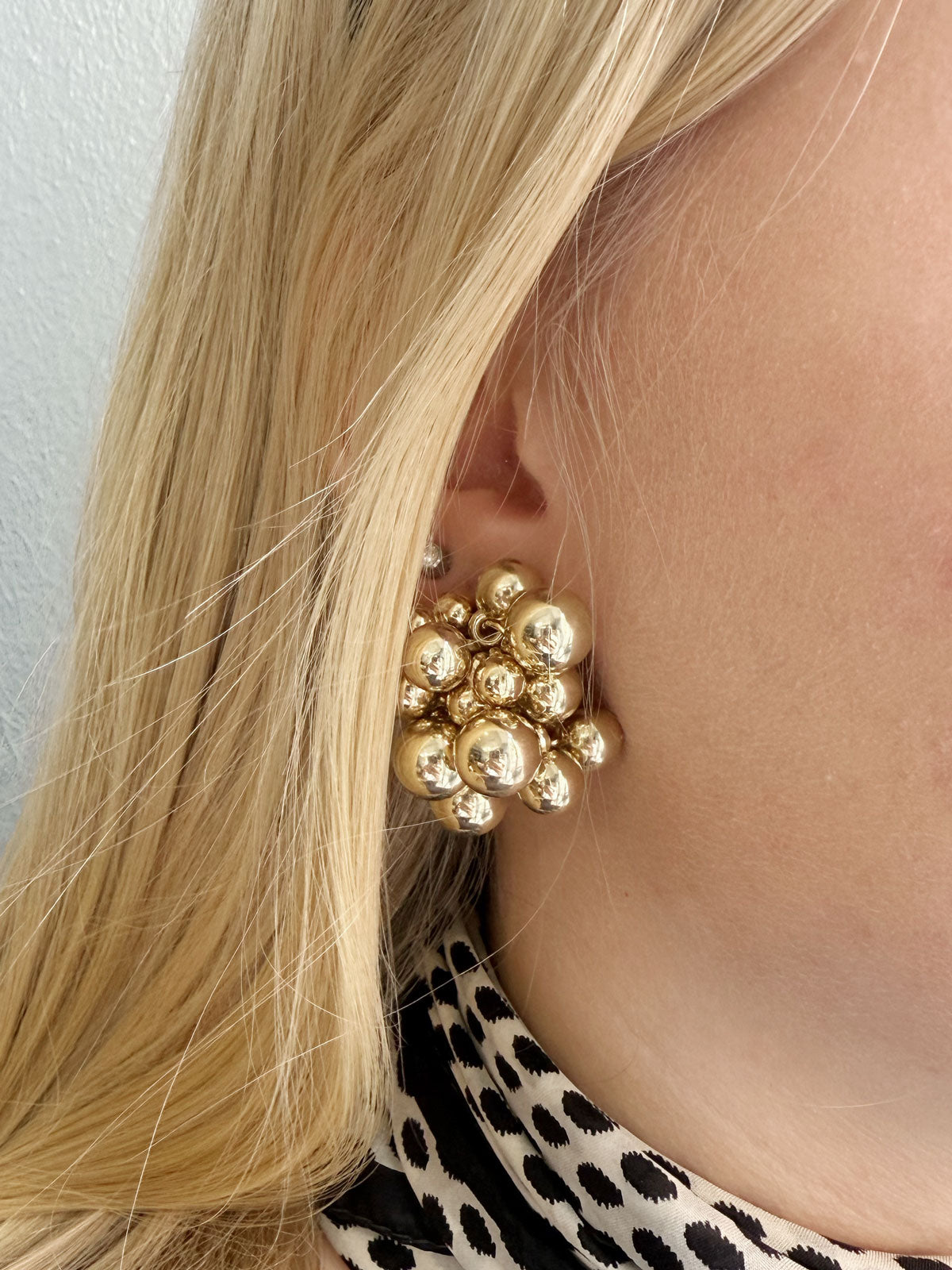 Bubbles Earring Gold