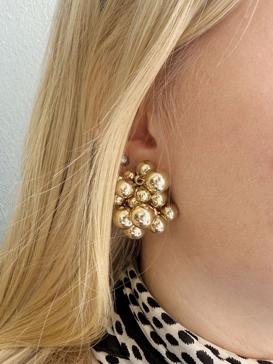 Bubbles Earring Gold