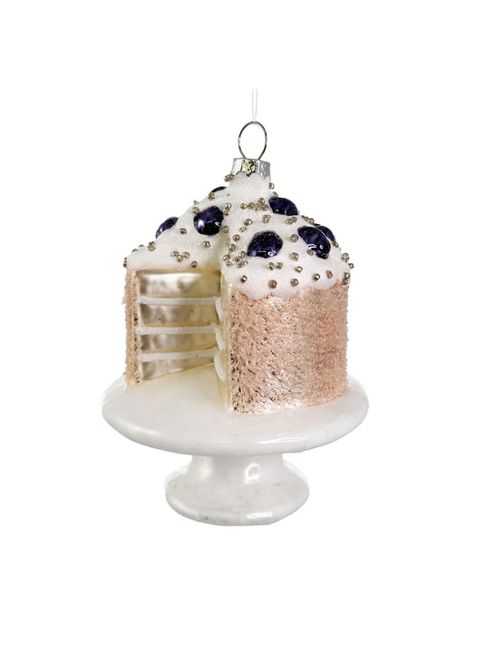 Blueberry Cake Ornament