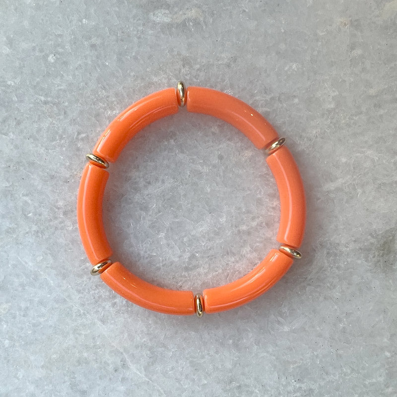 Capri silm bracelet orange