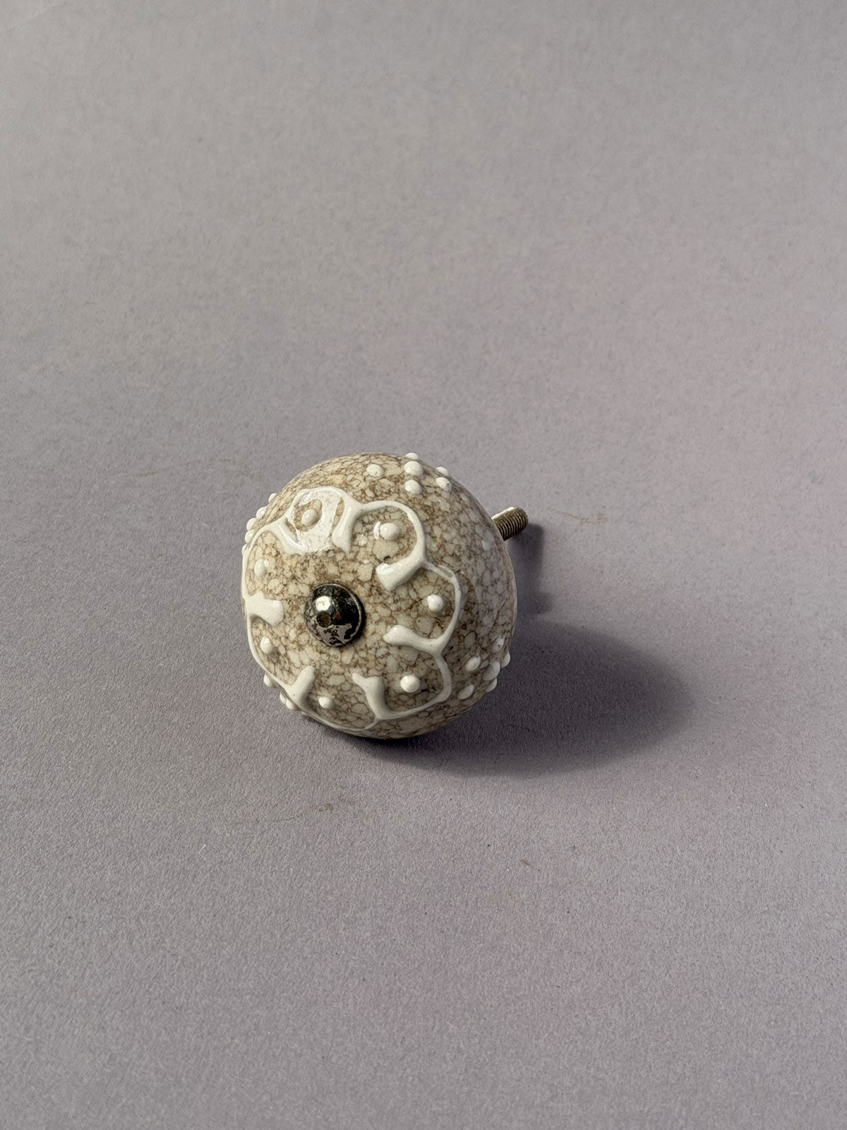 Ceramic Knob beige