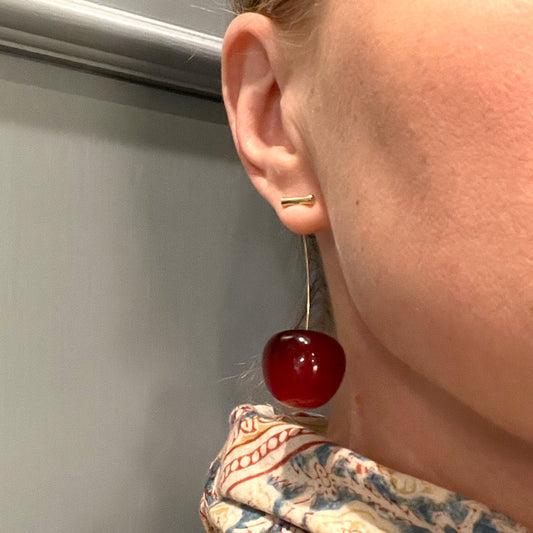 Cherry berry earring