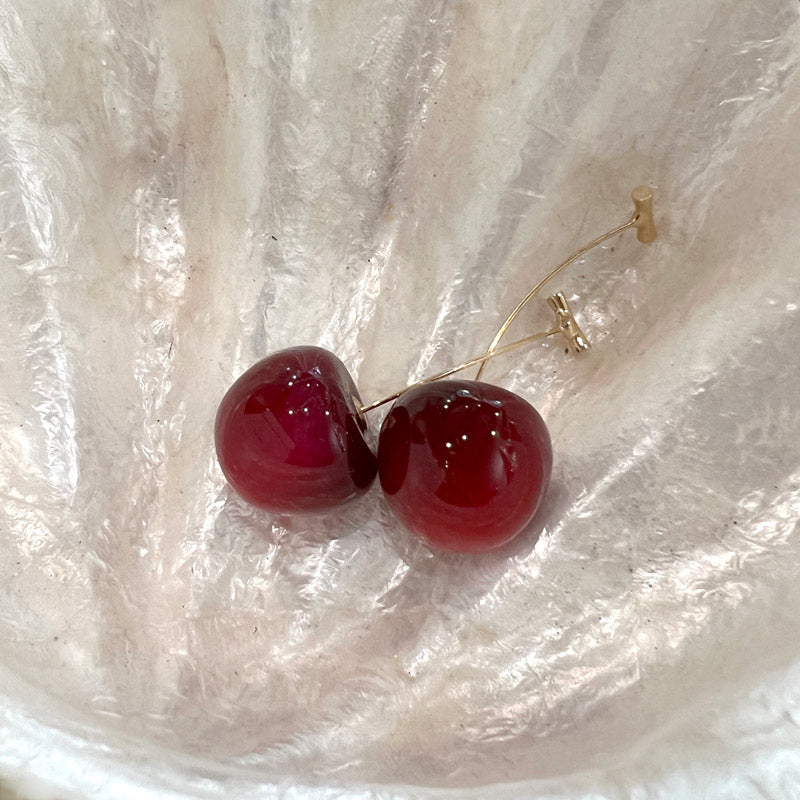 Cherry berry earring