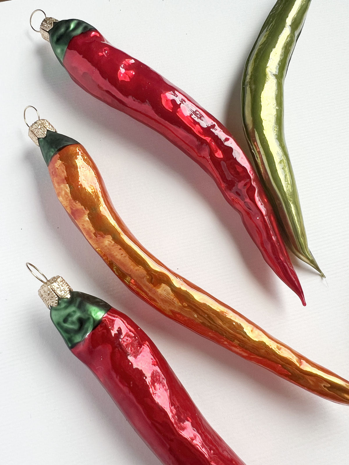 Chili Ornament, Green