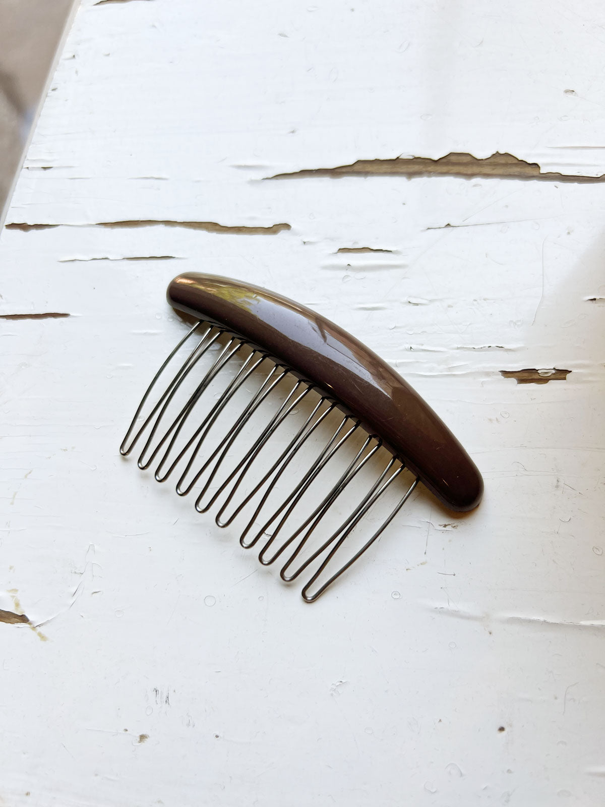 Classic hair comb Chocolate brown