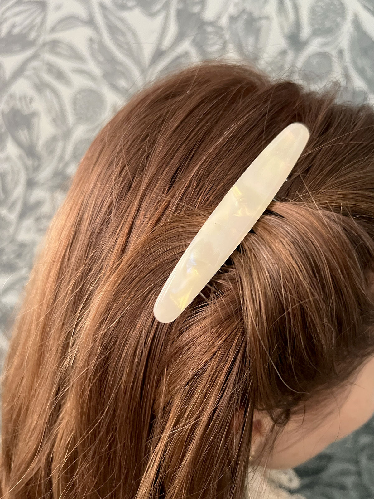 Classic Hair Comb Pearly