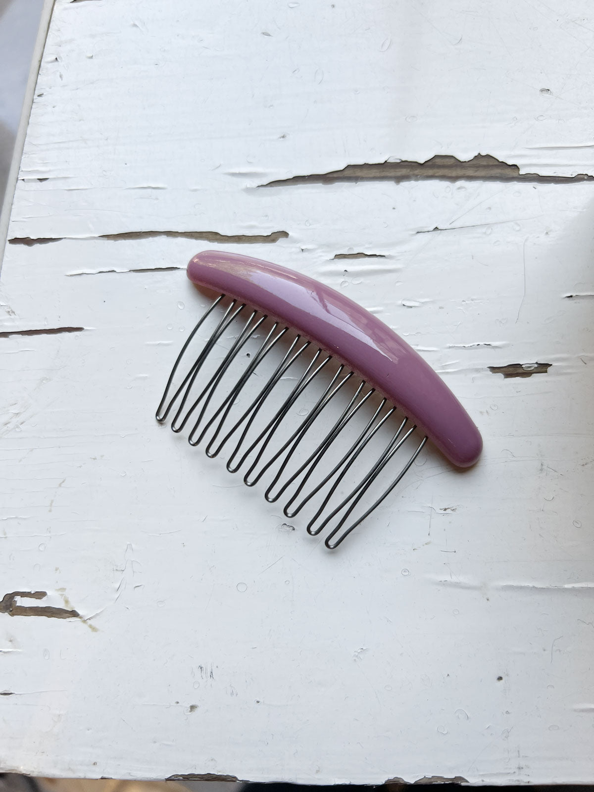 Classic hair comb rose