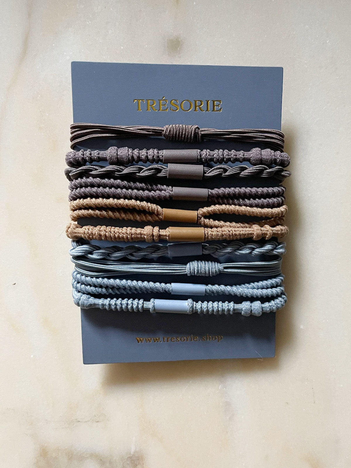 Costal ties blue