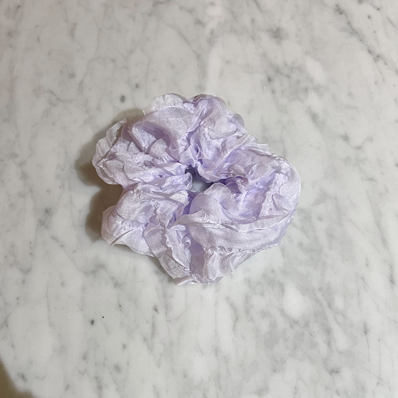 Scrunchie cotton candy lavender