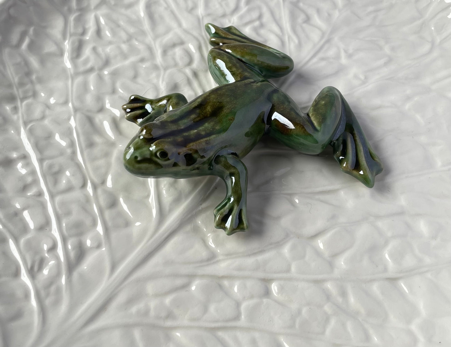 Ceramic frog