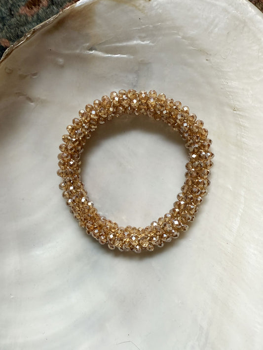 Daria hair & Wrist band Champagne