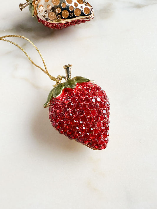 Metal strawberry