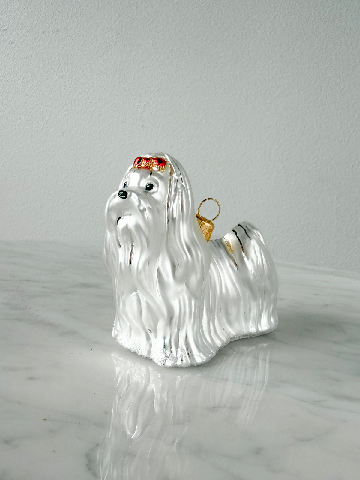Maltese Glass Ornament