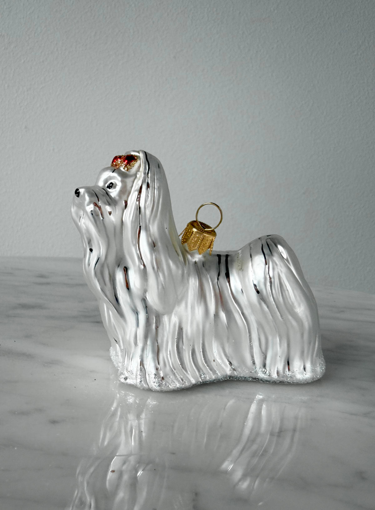 Maltese Glass Ornament