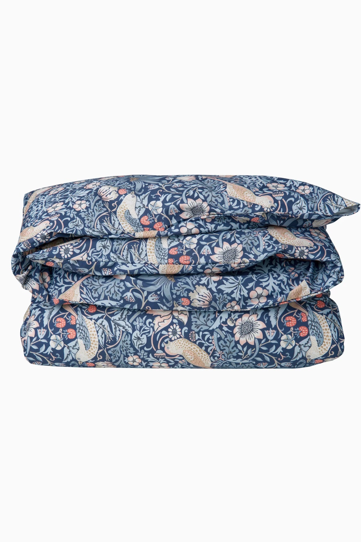 William Morris x Havi duvet cover Strawberry Thief blue