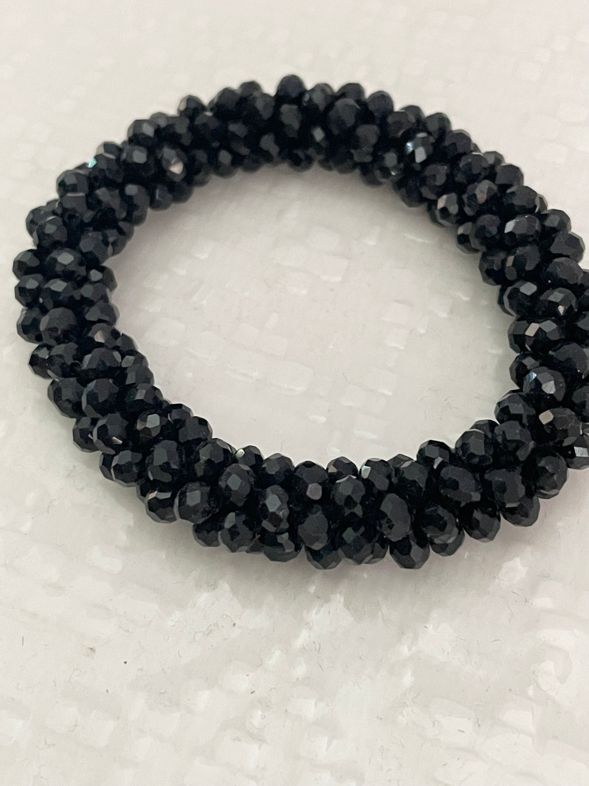 Daria hair & wrist band Black