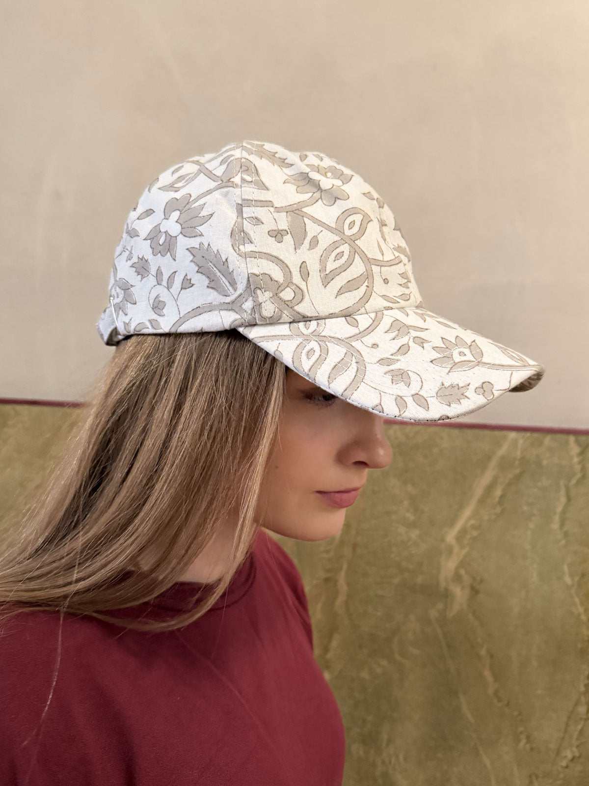 Edith Cotton Cap beige