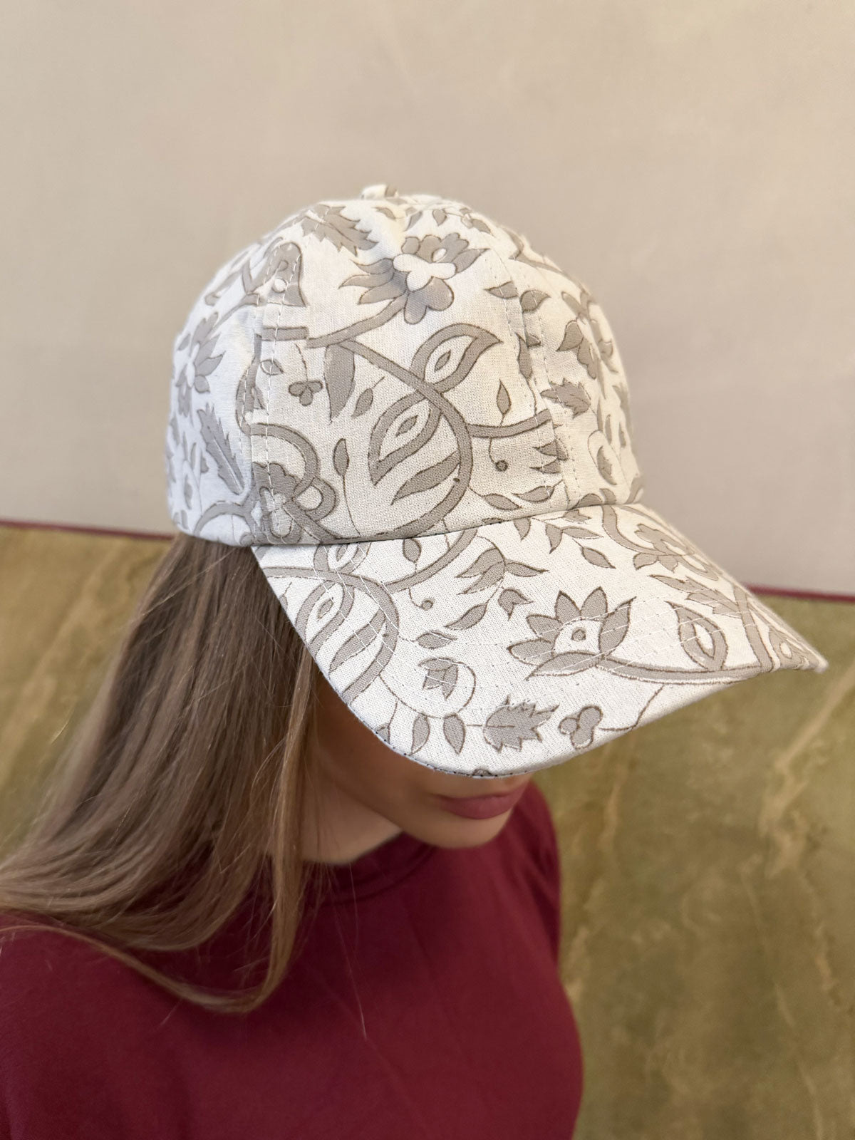 Edith Cotton Cap beige