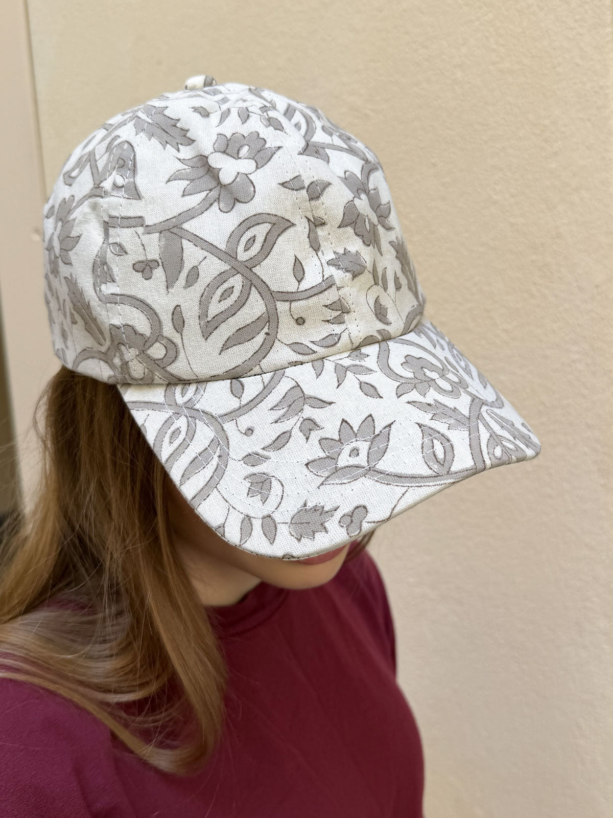 Edith Cotton Cap beige