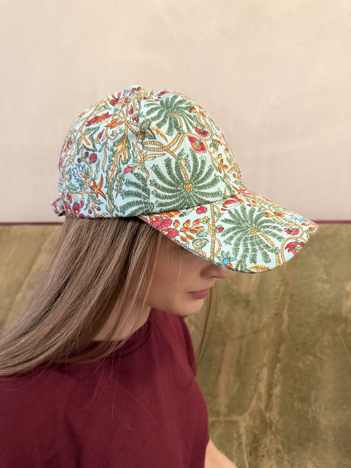 Edith Cotton Cap Jungle