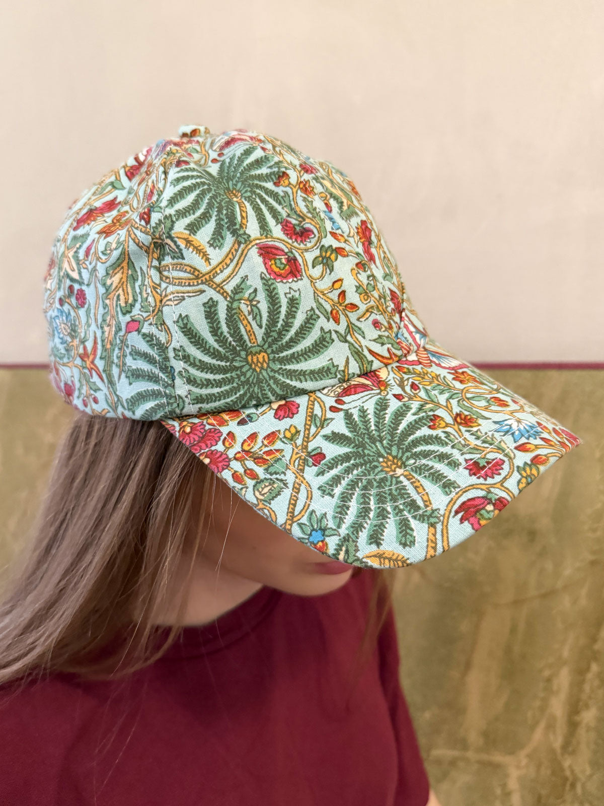 Edith Cotton Cap Jungle
