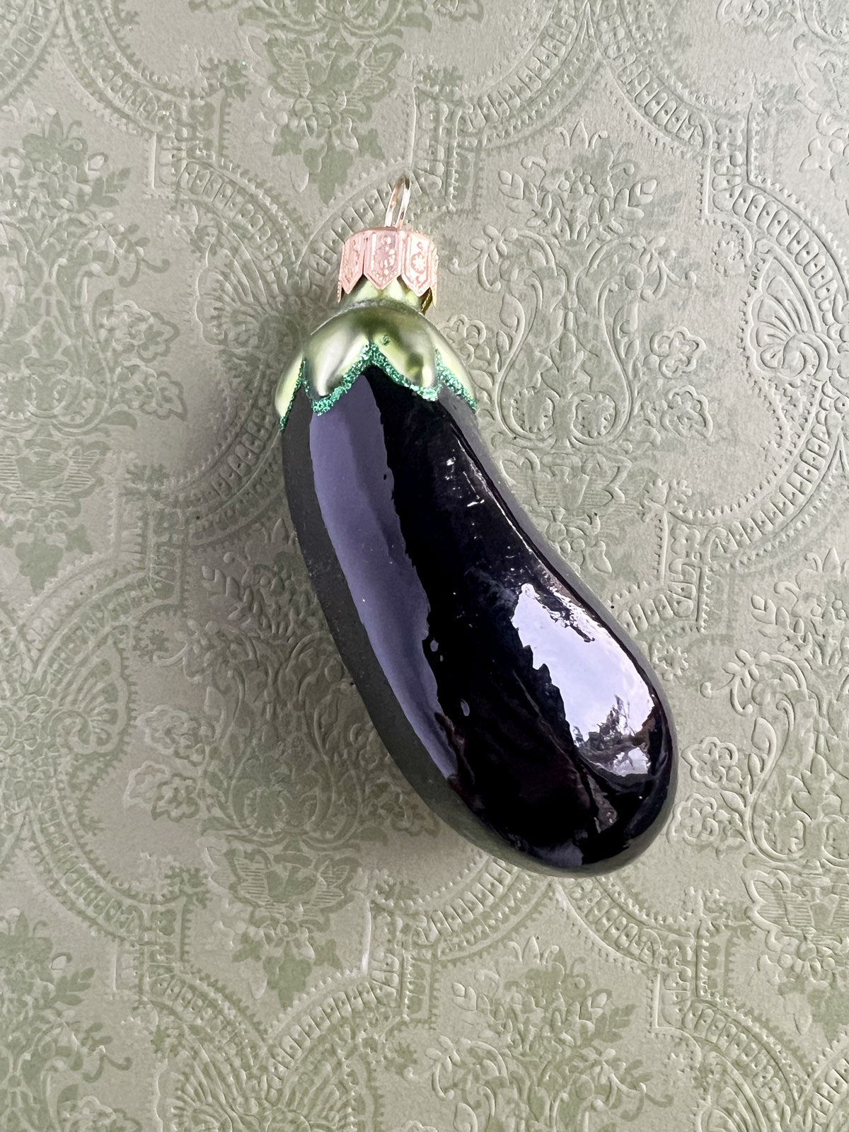 Eggplant ornament