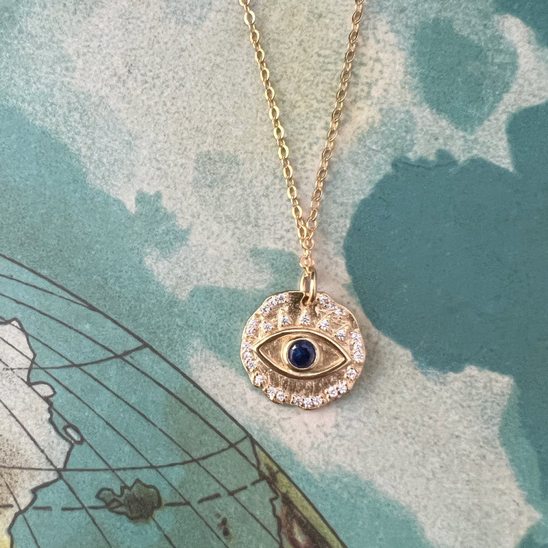 Evil eye necklace