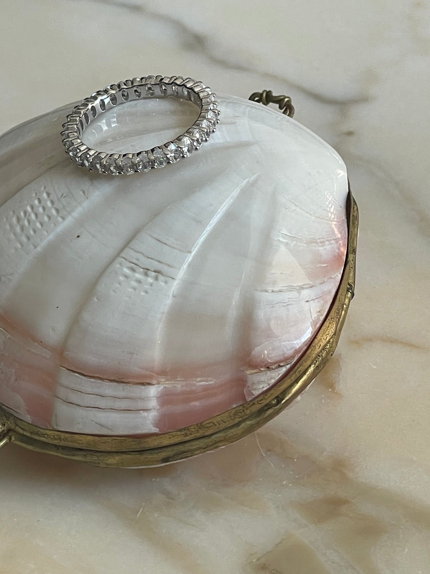 Seline silver ring