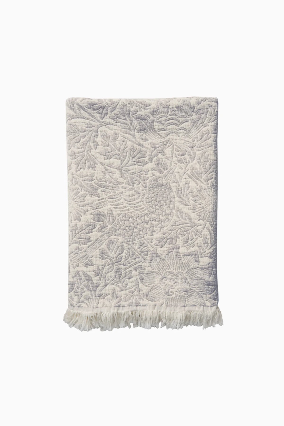William Morris Anemone throw blanket Blue